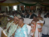 Traditional women leaders from Ghana known as Queen Mothers, in attendance at the Gender Justice Conference