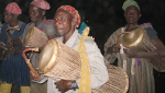 buaru leading Sapashini drummers
