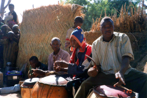 Drummers at practice