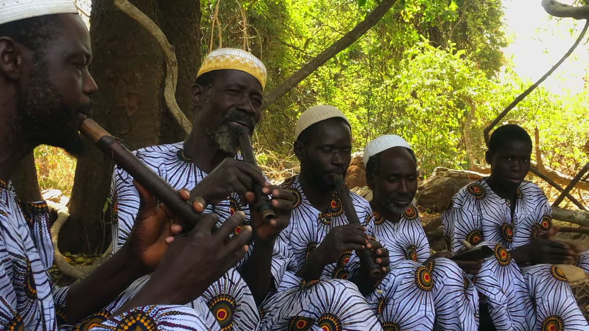 Flutes of Efolo play in Togo 2020