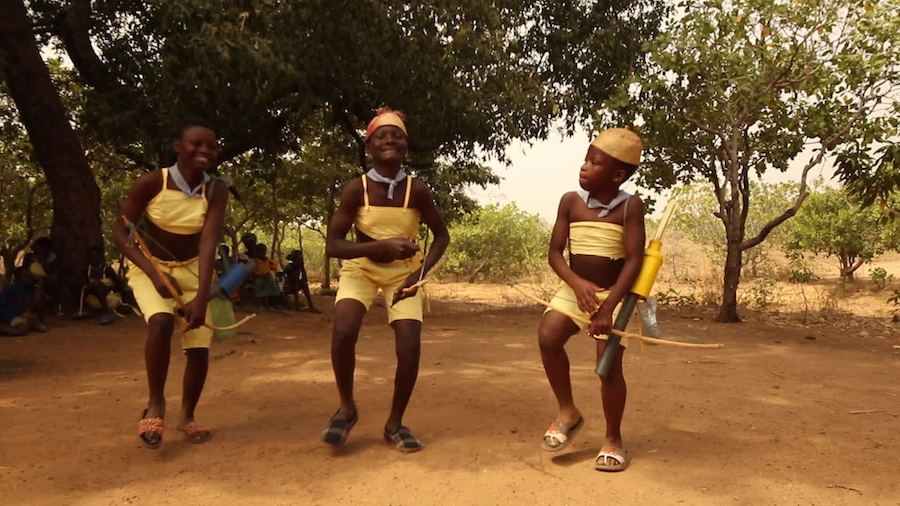 Orou Borna Dance Ensemble performs in Benin - 2020